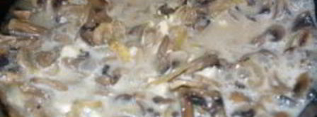 грибы под соусом. Шаг 5