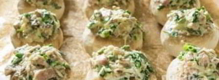 грибы с колбасой в духовке. Шаг 5