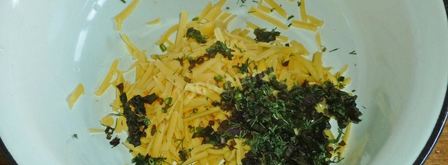 грибы с сыром и помидорами в духовке. Шаг 11