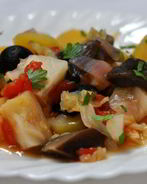 Грибы тушеные с овощами