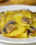 Грибы тушеные в сливках