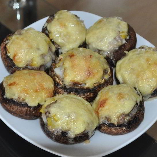 Рецепт грибов в аэрогриле