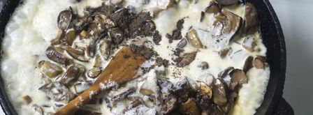 грибы в сметане под сыром. Шаг 4