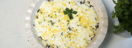 грибы в сметане под сыром. Шаг 7