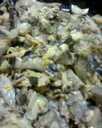 Грибы в сметане