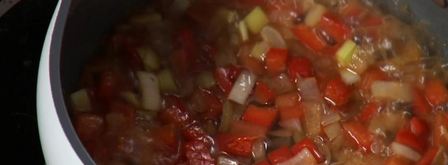 лисички с жареным адыгейским сыром. Шаг 4