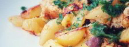 лисички, запеченные в сметане с картофелем. Шаг 4