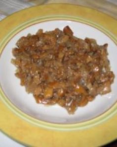 Лисички жареные