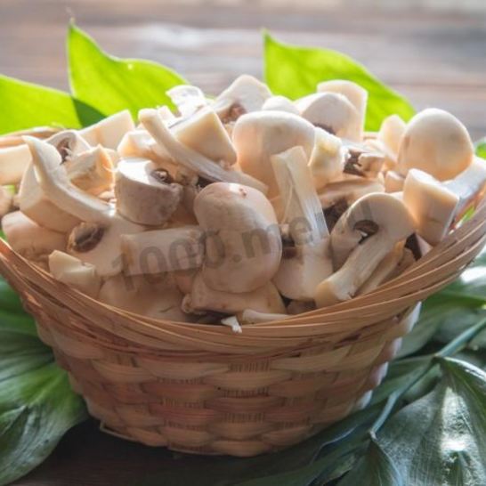 Рецепт мороженных шампиньонов