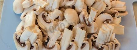 мороженные шампиньоны. Шаг 4