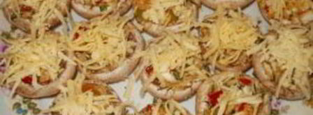 постные фаршированные грибы. Шаг 3