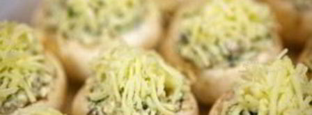 шампиньоны, фаршированные курицей и сыром. Шаг 13