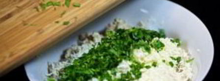 шампиньоны, фаршированные курицей и сыром. Шаг 10