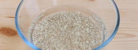 шампиньоны, фаршированные перловкой. Шаг 5