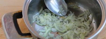 шампиньоны, фаршированные перловкой. Шаг 11