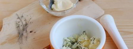 шампиньоны, фаршированные перловкой. Шаг 21