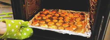 шампиньоны, фаршированные сыром. Шаг 4