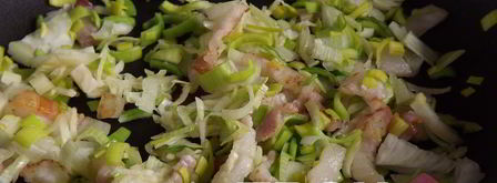 шампиньоны фаршированные ветчиной. Шаг 3