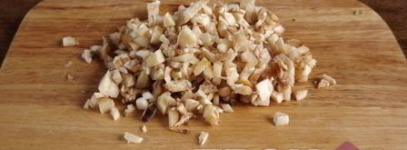 шампиньоны фаршированные ветчиной. Шаг 5