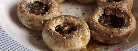 шампиньоны фаршированные ветчиной. Шаг 8