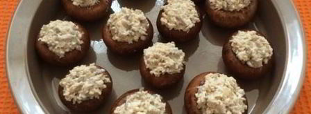 шампиньоны фаршированные. Шаг 11