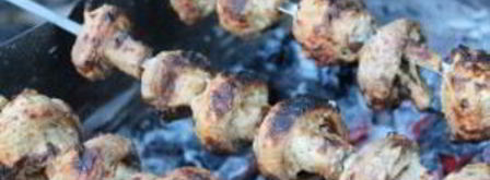 шампиньоны на костре. Шаг 3