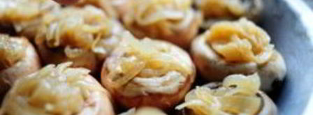 шампиньоны под сыром в духовке. Шаг 6