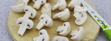 шампиньоны с болгарским перцем и пармезаном. Шаг 3