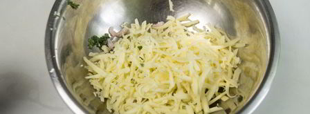 шампиньоны с креветками. Шаг 3