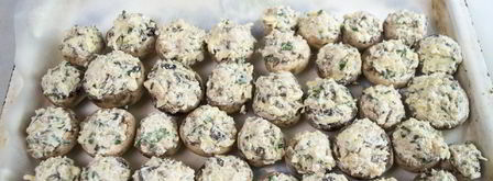 шампиньоны с креветками. Шаг 7