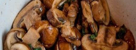 шампиньоны в бальзамическом уксусе. Шаг 2