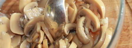 шампиньоны в коньячной заливке. Шаг 3