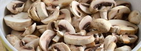 шампиньоны, запеченные с сыром и чесноком. Шаг 3