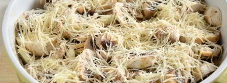 шампиньоны, запеченные с сыром и чесноком. Шаг 5