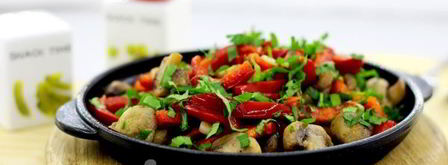 шампиньоны жареные. Шаг 6