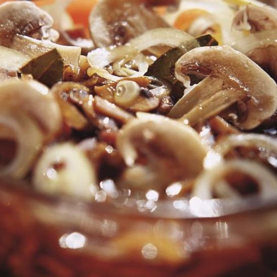 Рецепт соленых шампиньонов