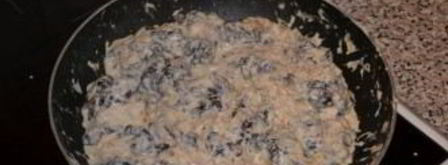 тушеные сморчки. Шаг 4