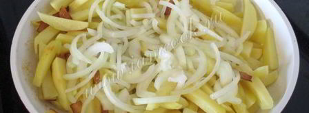 вешенки жареные с картошкой. Шаг 6