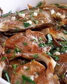 Вешенки жареные