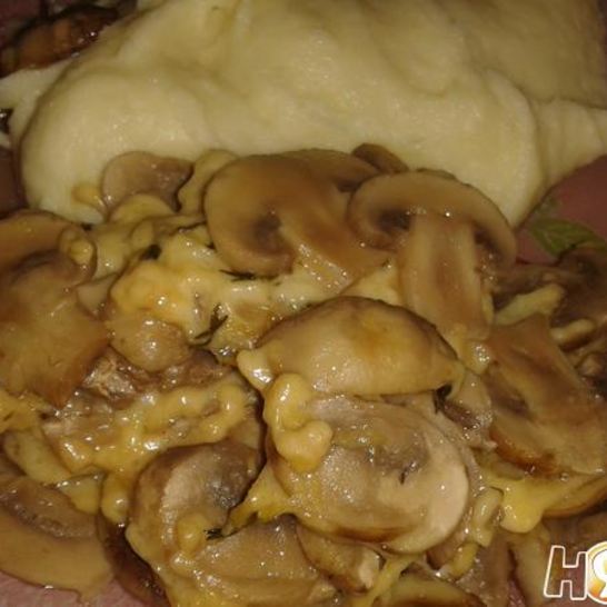 Рецепт запеченных грибов в лимоне и тимьяне