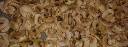 запеченные грибы в лимоне и тимьяне. Шаг 3