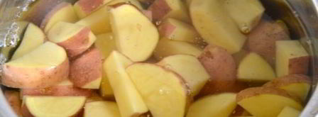 жареные опята с картошкой. Шаг 4