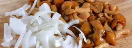 жареные опята с картошкой. Шаг 5