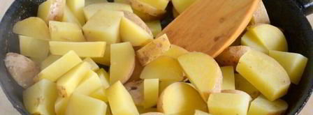 жареные опята с картошкой. Шаг 6