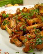 Жареные рыжики