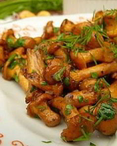 Жареные рыжики