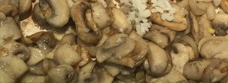 жареные шампиньоны в сметане. Шаг 4