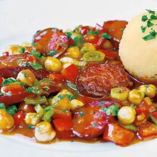 Рецепт быстрого гуляша с болгарским перцем