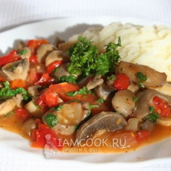Рецепт грибного гуляша