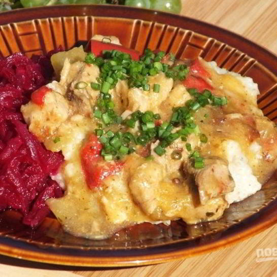 Рецепт гуляша без томатной пасты